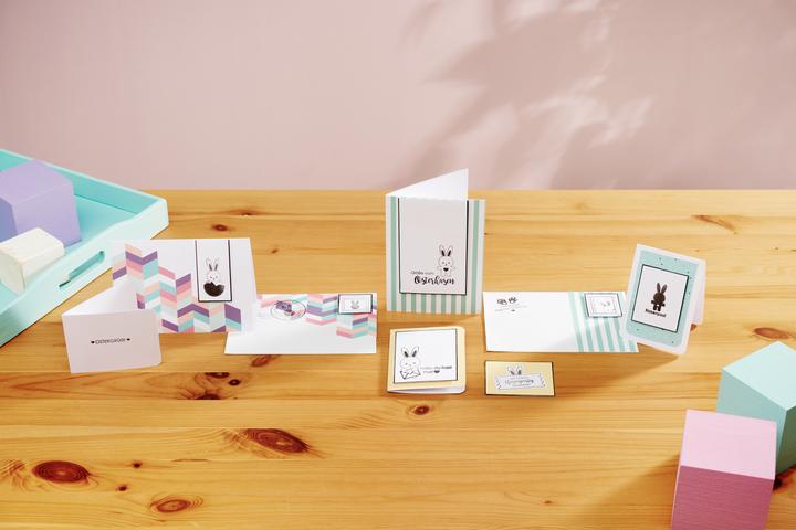 Produktbild VBS Silikonstempel "Hasenpost"