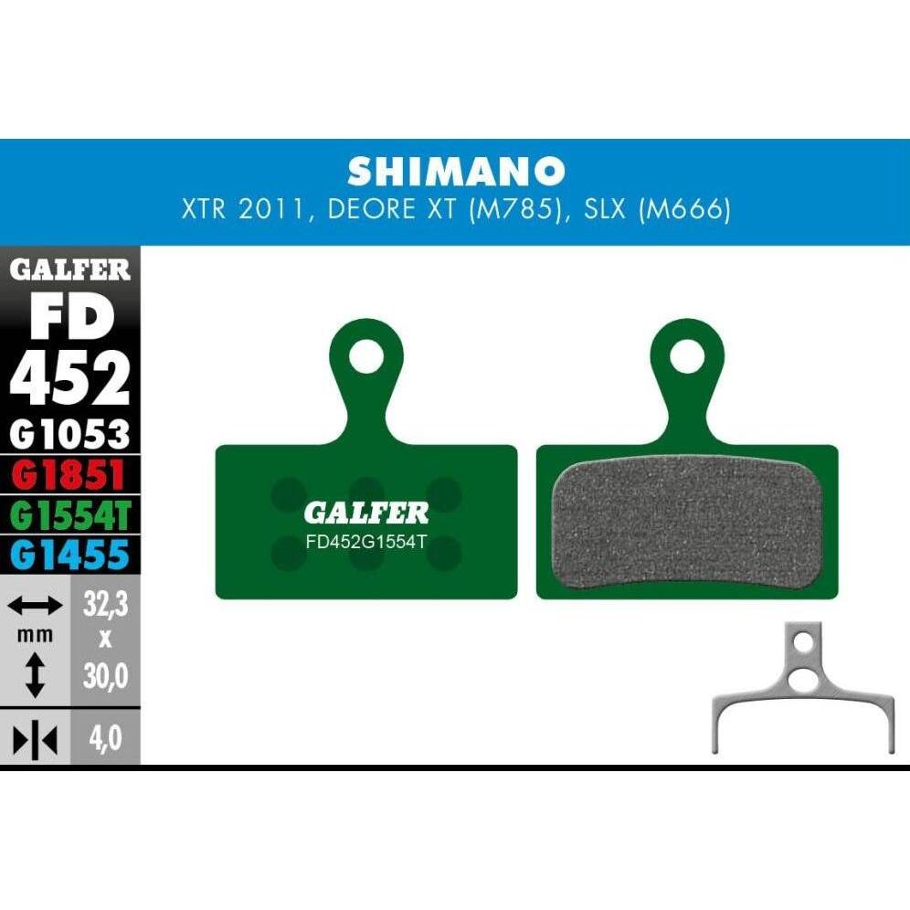 Galfer Bike, Bremsbeläge, (Shimano, Semi-Metallisch)