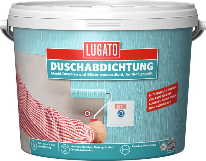 Produktbild Lugato Duschabdichtung (7 kg, Mintgrün, Blau)