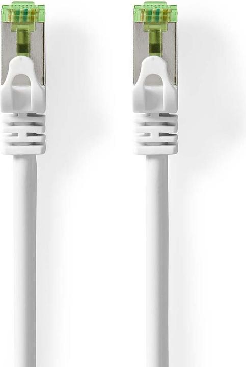 Immagine prodotto Nedis CCGP85420WT100 Cavo Cat 7 PiMF RJ45 Plug RJ45 Plug 100,0 m Rotondo LSZH Bianco Sacchetto di plastica (PiMF, CAT7, 10 m)