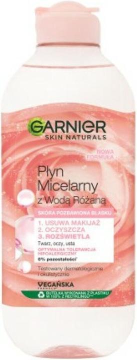 Produktbild Garnier Skin Naturals micellar water with rose water 400ml (400 ml)