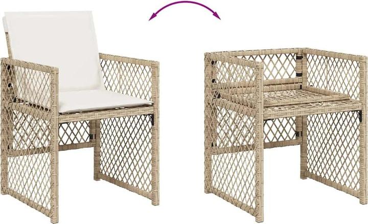 Produktbild vidaXL Garten Essgruppe (330 x 106 x 73 cm)