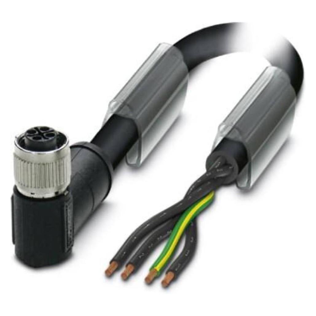 Phoenix Contact PHOE Powerleitung, Elektronikkabel + Stecker, Schwarz