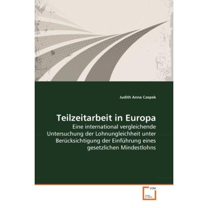 Thumbnail - Teilzeitarbeit in Europa, Fachbücher