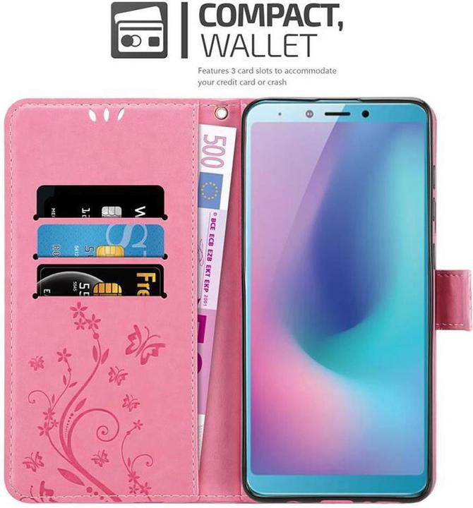 Image du produit Cadorabo Couverture du livre de fleurs (Samsung Galaxy A6s)