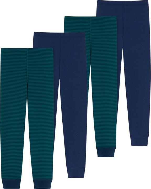 Immagine prodotto Schiesser Confezione da 4 pantaloni lunghi in cotone organico 95/5 (92, confezione da 4)