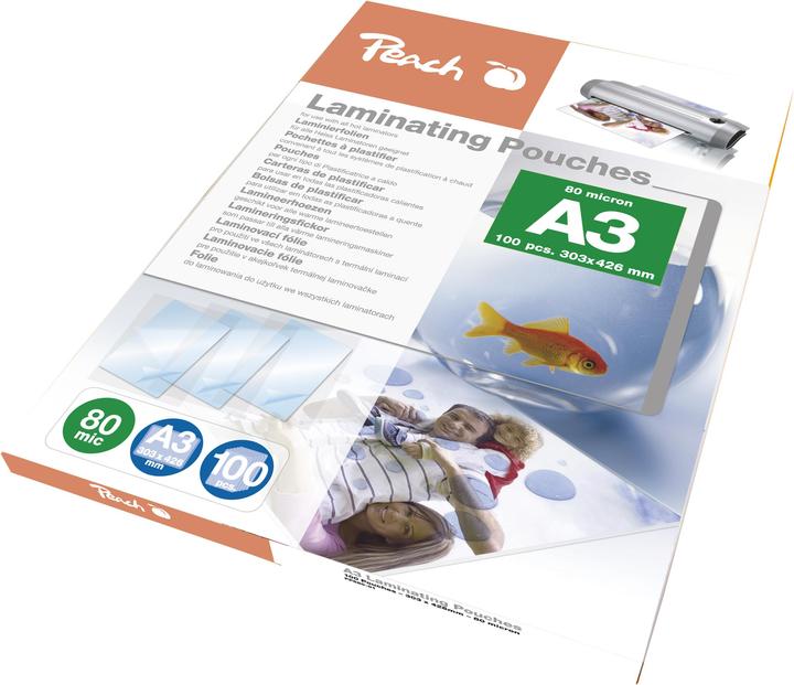 Image du produit Peach Pp580-01 (A3, 100 pcs, 80 µm)