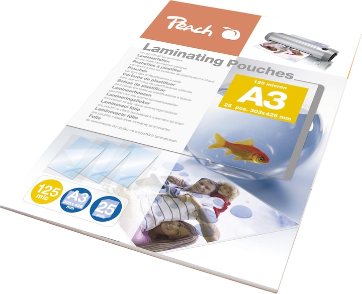 Immagine prodotto Peach Ppr525-01 (A3, 25 Pezzo/i, 125 µm)