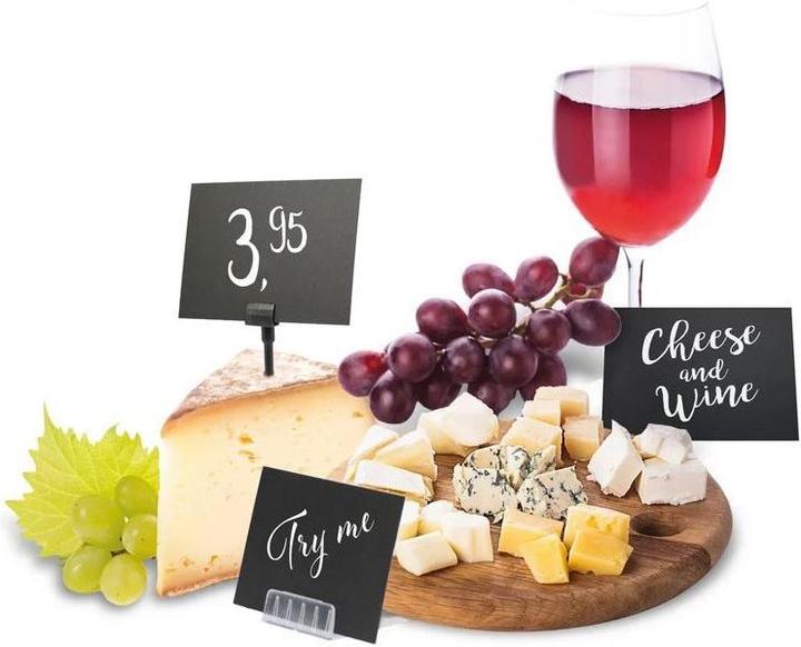 Produktbild Securit Kreidetafel weiss A7 Set à 20 Stk. (Wandtafel, 7.5 x 10.5 cm)