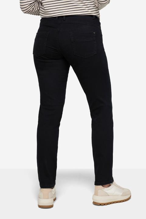 Produktbild Laurasøn Winter-Jeans, Straight Fit, 5-Pocket, mit recyceltem Polyester (44)