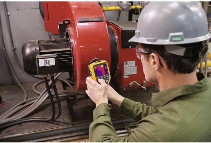 Actual product image Fluke FLK-TIS55+ 9HZ Thermal imaging camera -20 to +550°C 9Hz (Hand-held thermal imaging camera)