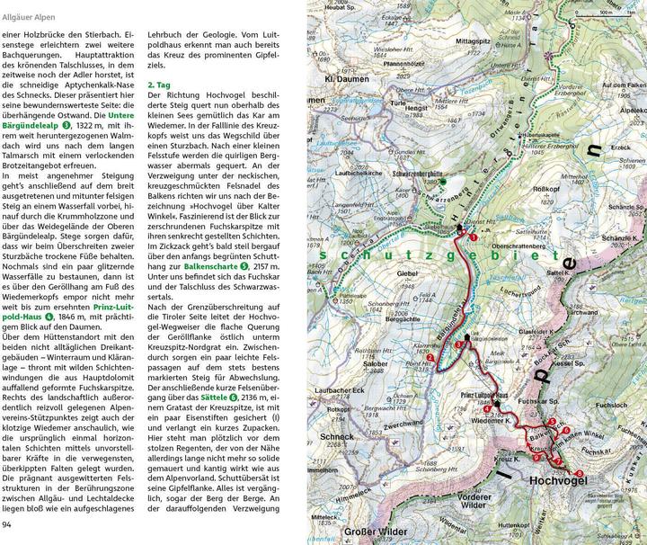 Nährwerte und Zutaten Allgäuer Wanderberge (Deutsch, Herbert Mayr, 2022)