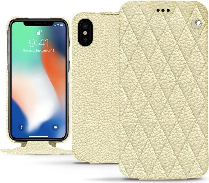 Noreve Lederschutzhülle vertikal (Apple iPhone XS Max)