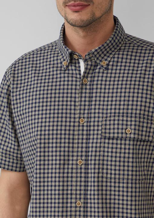 Immagine prodotto s.Oliver Hemd Regular Fit: Kariertes Hemd aus Baumwolle mit Button-Down-Kragen (L, S)