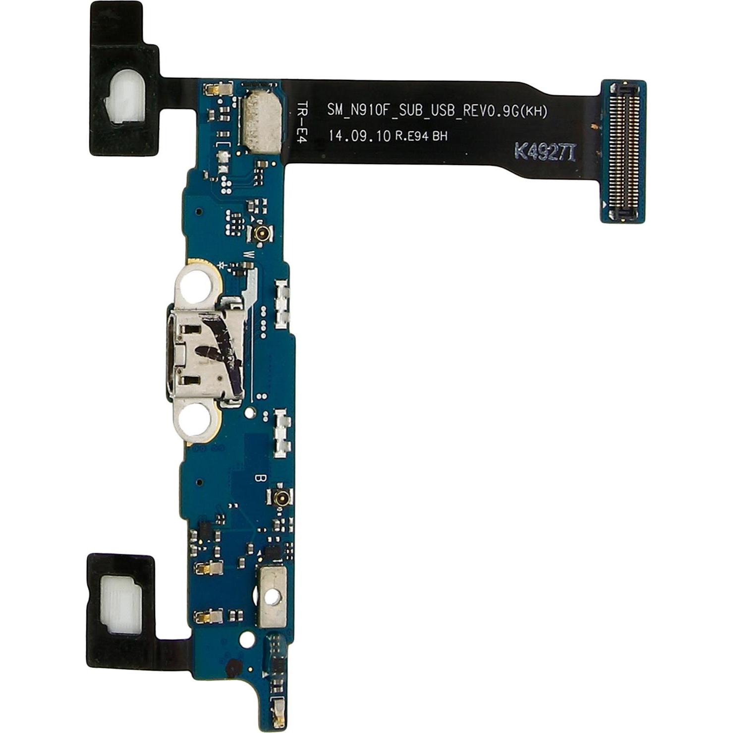 Avizar Ladebuchse Ersatzteil Galaxy Note 4 (Galaxy Note 4), Mobilgerät Ersatzteile, Schwarz