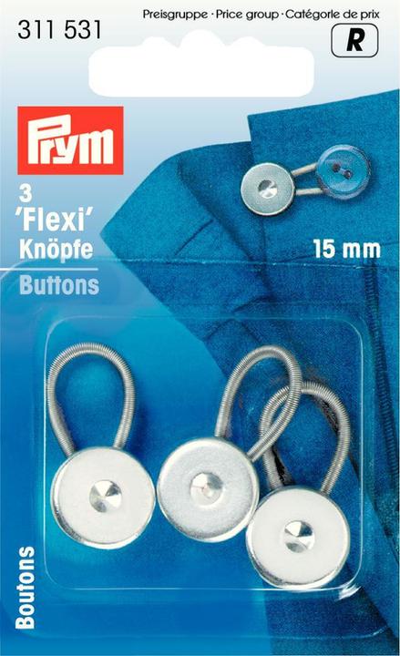 Immagine prodotto Prym Flexi-Knopf mit Schlaufe