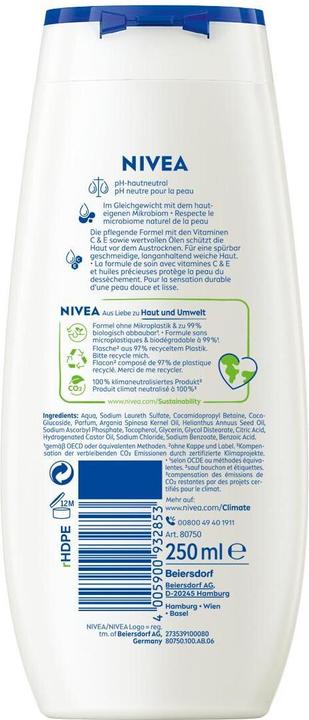 Actual product image NIVEA Pflegedusche Diamond & Argan Oil (250 ml)