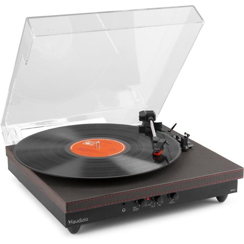 AUDIZIO RP335 Platenspeler Bruin AUDIZIO RP335 Platenspeler Bruin