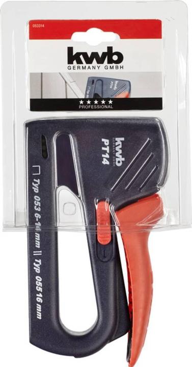 Actual product image kwb BLUE TACK PT 14 N, professional hand tacker