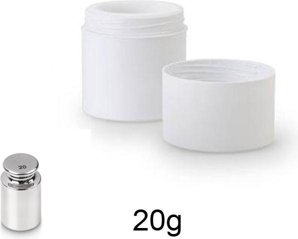 Swissdetector Calibration weight - M1- 20g - Chrome-plated stainless steel