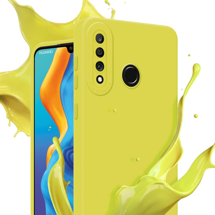 Actual product image Cadorabo Case for Huawei P30 LITE in TPU Fluid LM162 Style (Huawei P30 Lite)