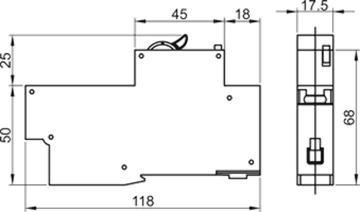 Produktbild Tracon Leitungsschutzschalter