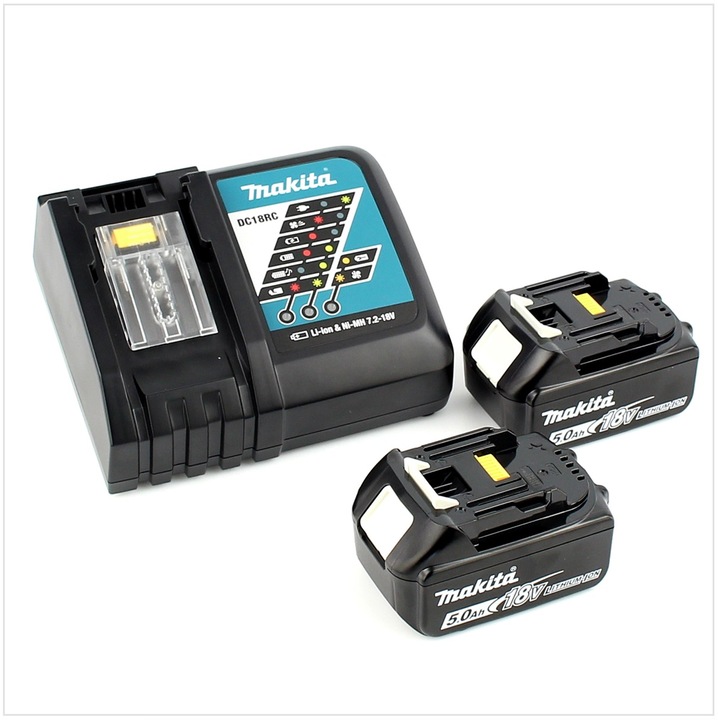 Produktbild Makita DTW1002RTJ Akku-Schlagschrauber 18V, 2x5,0Ah Li-Ion, 1000 Nm, 1 (Akkubetrieb)