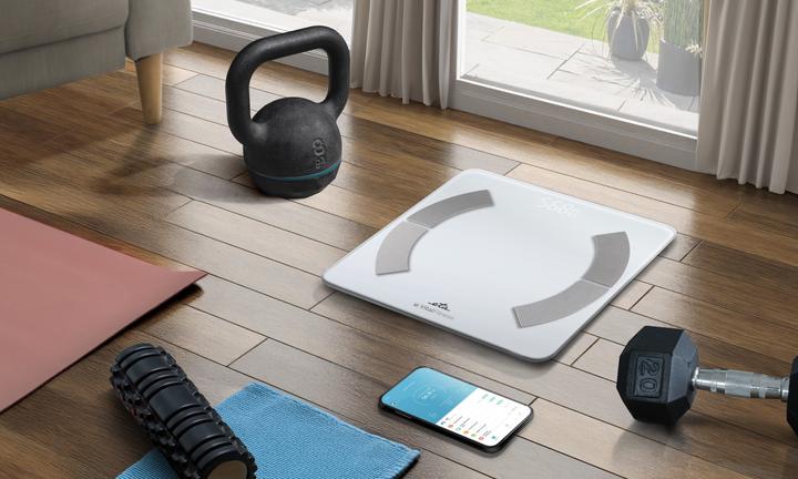 Produktbild ETA Vital Fitness Body Analysis Scale with App - 18 Measurements Including Body Fat