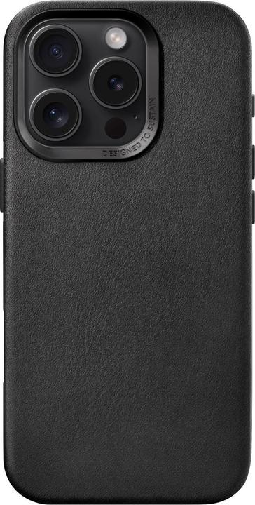 Actual product image Woodcessories Bio Leather Case (Apple iPhone 16 Pro)