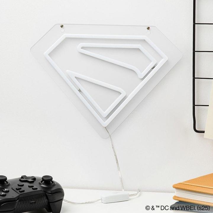 Actual product image Paladone Products Paladone Lampada Neon da Muro Superman