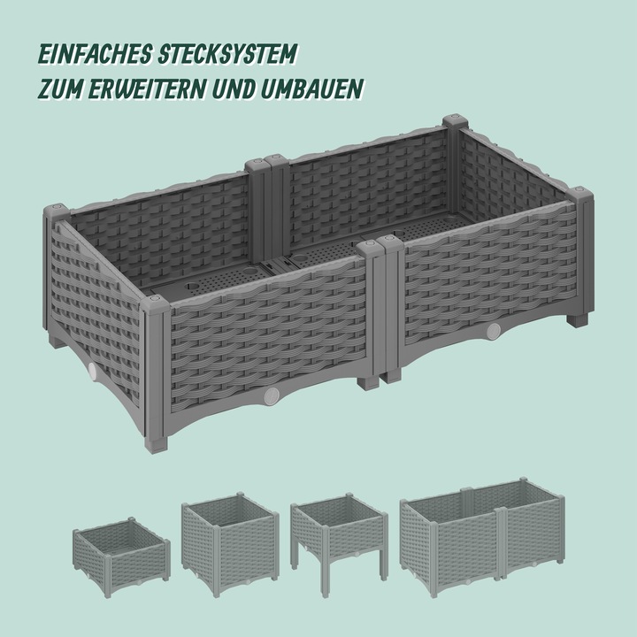 Produktbild Relaxdays Pflanzkübel