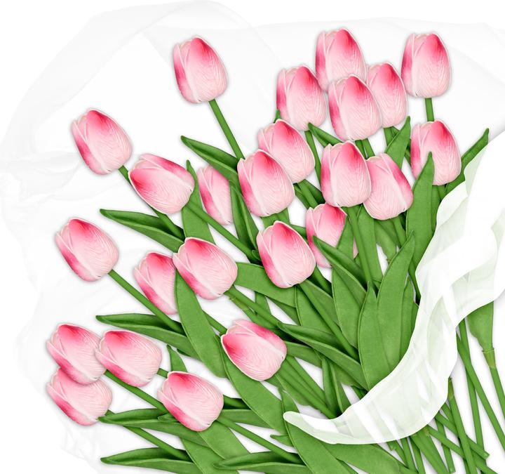 Actual product image Relaxdays 24x Kunsttulpe (33.50 cm)