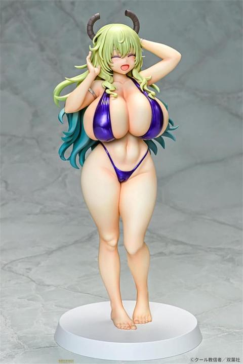 Q-Six Miss Kobayashi's Dragon Maid PVC Statue 1/7 Lucoa Bikini Style 26 cm
