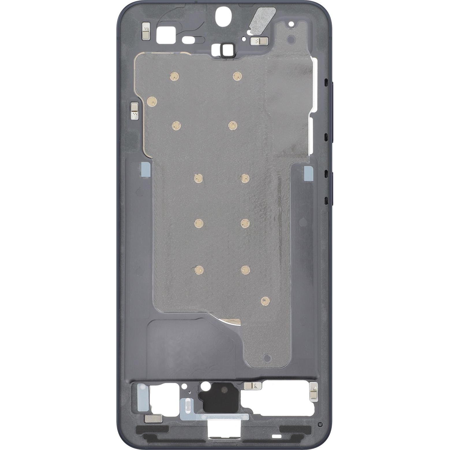 Samsung Original Mittelgehäuse robust Galaxy S25 (Samsung Galaxy S25), Mobilgerät Ersatzteile, Blau