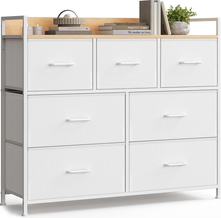 Chêne beige, Cloud White