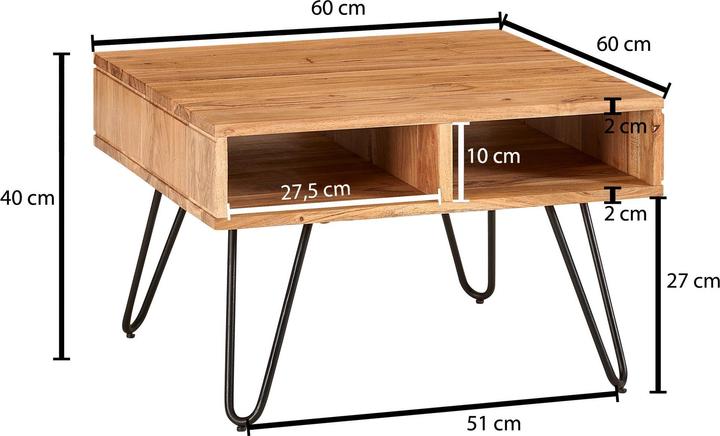 Produktbild Wohnling Noah (60 x 60 x 40 cm)