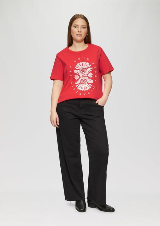 Produktbild S.Oliver T-Shirt Baumwollshirt mit Fronprint (44)