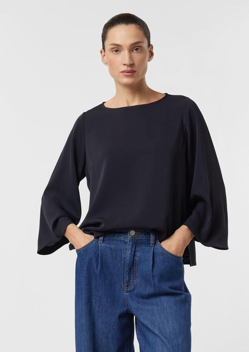 Immagine prodotto Comma Bluse Blusenshirt mit Cape-Ärmeln aus fliessender Travel Ware (44)