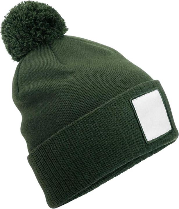 Image du produit Beechfield - Bonnet motif/style pompon (Taille unique)