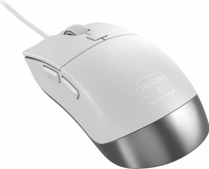 Actual product image CHERRY xtrfy M50 White Wireless Mouse (Cable, Wireless)