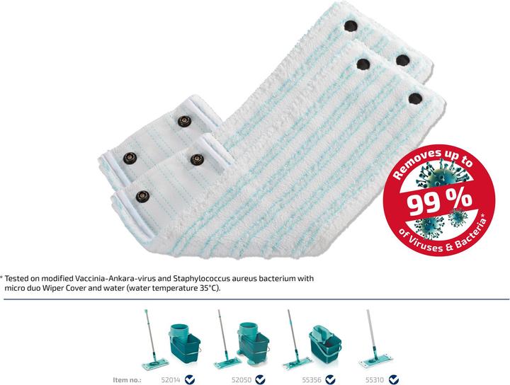 Actual product image Leifheit Bundle mop cover (2 pcs.)