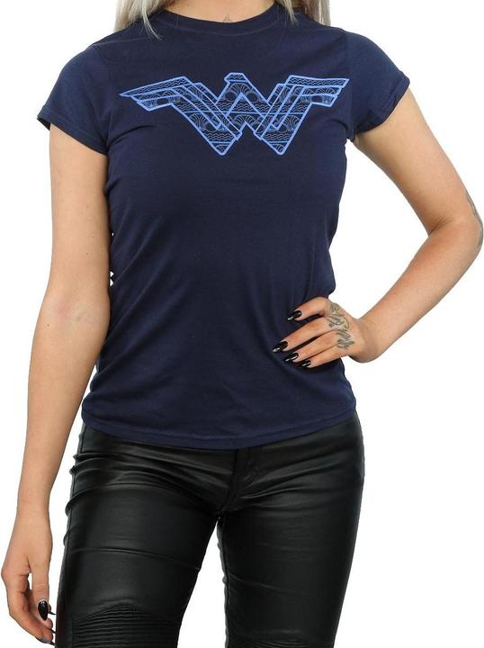 Produktbild Wonder Woman Pattern Fill Logo TShirt (M)