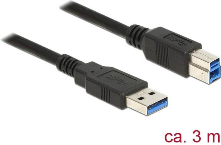 Delock USB A – USB B (3 m, USB 3.0)