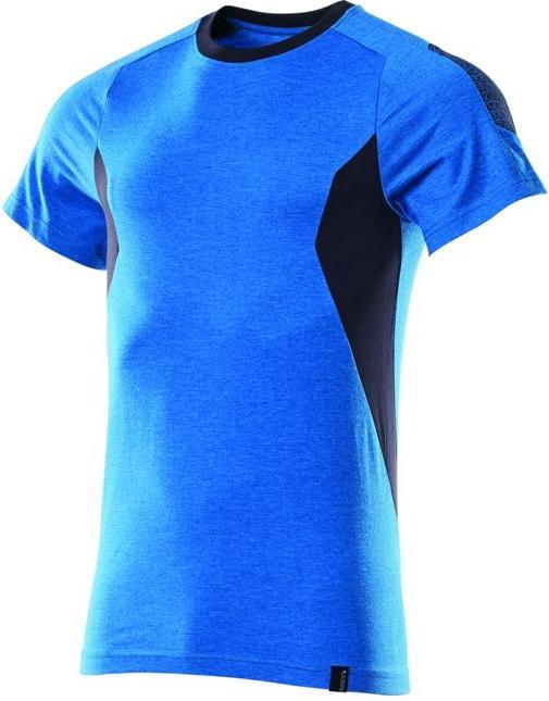Actual product image Mascot T-shirt ACCELERATE azure / black-blue (S)