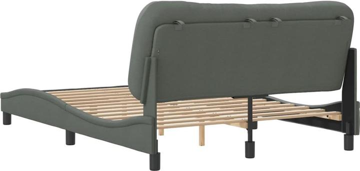 Produktbild vidaXL Bettgestell mit Kopfteil Stoff (140 x 190 cm)