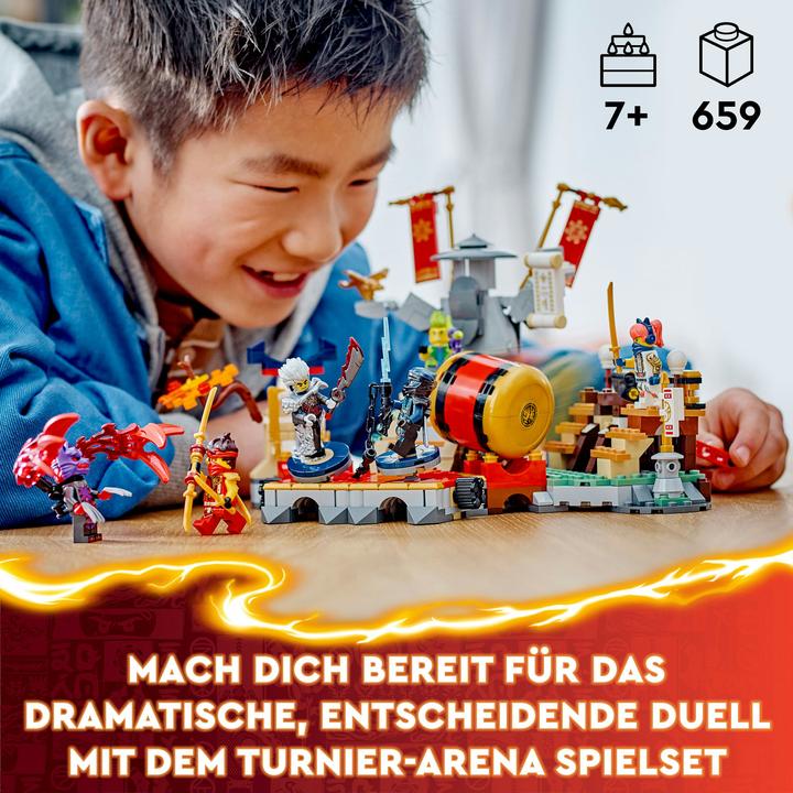 Actual product image LEGO Tournament Arena (71818, LEGO Ninjago)