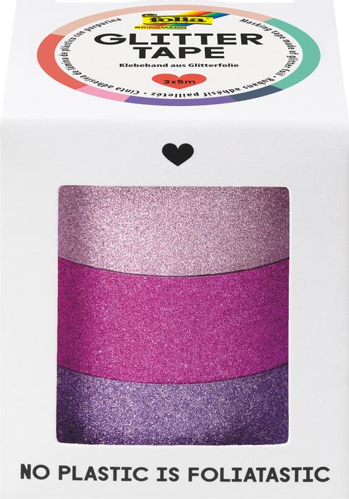 Produktbild Folia Glitzer-Bänder