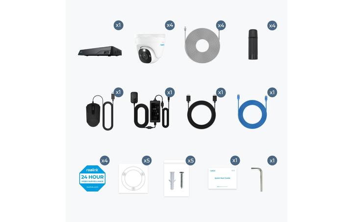 Image du produit Reolink NVS8-8MD4 (3840 x 2160 pixels)