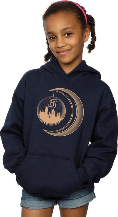 Image du produit - Sweat à capuche HOGWARTS MOON - Fille (128)