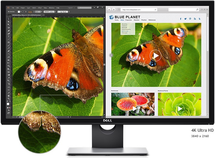 Produktbild Dell S2817q (3840 x 2160 Pixel, 27.90")